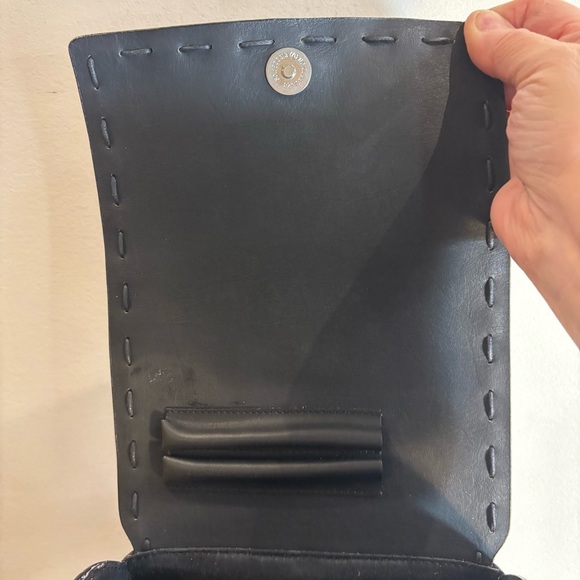 FRYE MINI Backpack Snap Closure Smooth Leather Adjustable Straps Top Handle - Picture 10 of 14